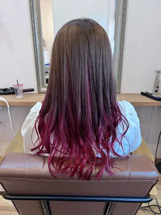 ロング カラー 🐰ハイトーンカラー 畠山 渡🐰のヘアスタイル