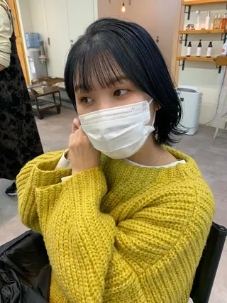 ミディアム カラー AR.MARA サトウヒカルのヘアスタイル