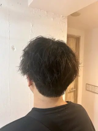 パーマ メンズ アレンジ/艶髪/ 艶カラー/koumeのヘアスタイル