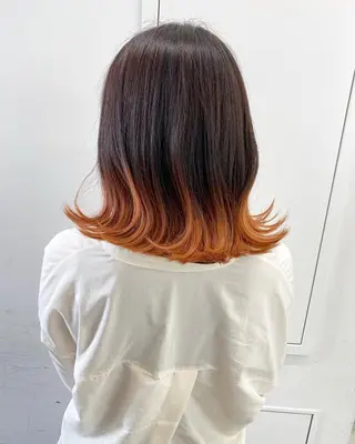 ミディアム 【公式】amble luxe池袋東口🩷のヘアスタイル