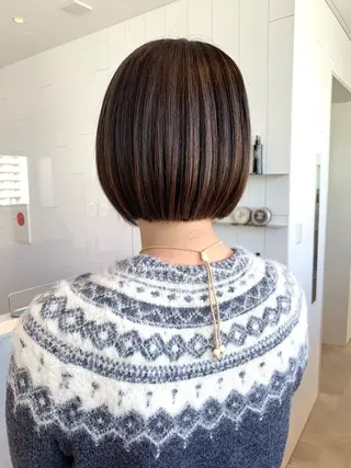 ショート 大人上品特化 レイヤー🇺🇸山村のヘアスタイル