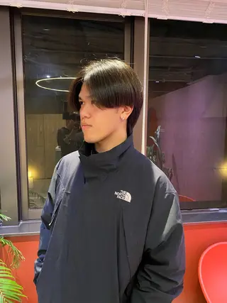 メンズ シャドウパーマ 田形清流のヘアスタイル