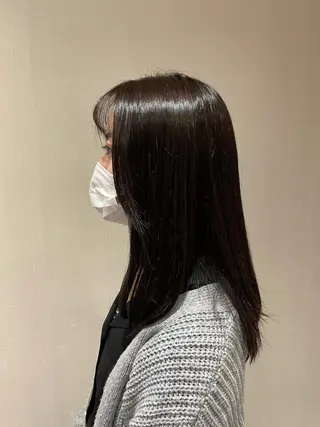ロング カラー ナチュラル🧡可愛い MINAMIのヘアスタイル