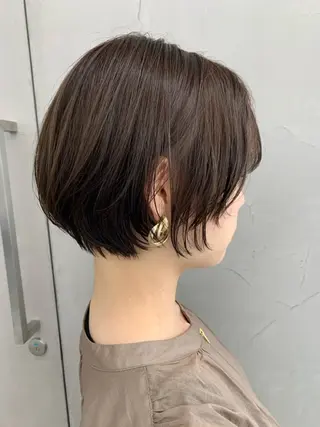 ショート ダメージレス◎東区/ 艶カラー💫/斉藤拓のヘアスタイル