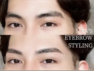 メンズ アイブロウ Blanc 上田のマツエク・マツパデザイン