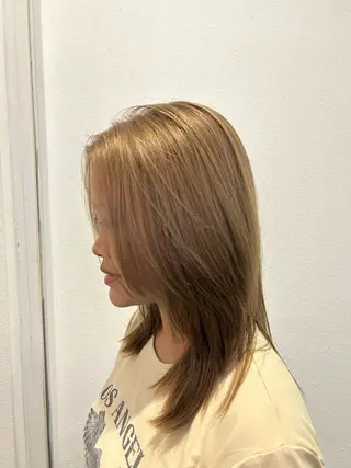 カラー 頭浸浴スパ/艶カラー 🌼Hime🌼のヘアスタイル