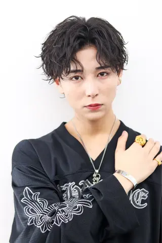 ショート パーマ メンズ 🔥EDEN春日部パ ーマ特化SHOTAのヘアスタイル