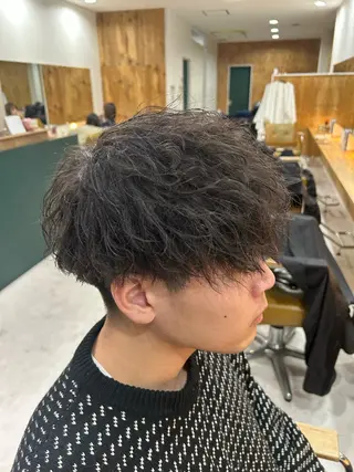 パーマ ヘアアレンジ メンズ 《メンズ特化》 早川 愛斗のヘアスタイル