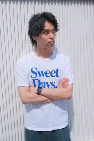 ショート パーマ メンズ 吉岡 昌吾のヘアスタイル