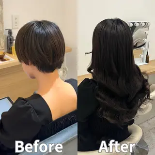 ロング マテリアル 中央駅店のヘアスタイル