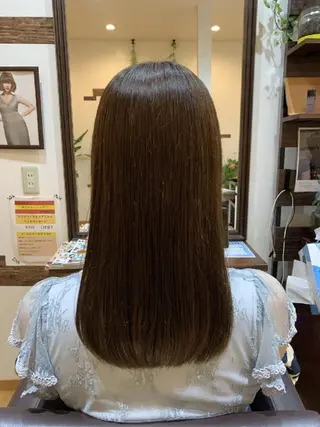 ロング カラー サトウ シューイチのヘアスタイル