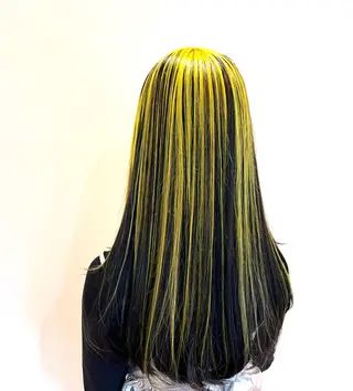 ロング カラー やすい さおりのヘアスタイル