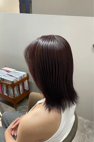 ミディアム カラー ❄️透明感カラー / ハイトーン❄️WAOのヘアスタイル