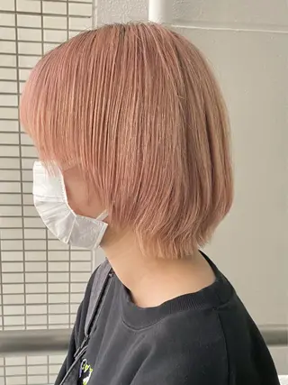 ショート カラー 無料カットモデル募集 🌱ひょうがのヘアスタイル