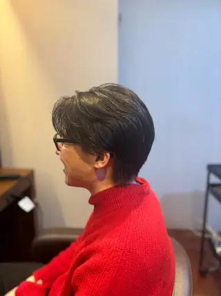 ショート パーマ メンズ 👑メンズパーマ/髪 質改善/鎌倉🐮のヘアスタイル