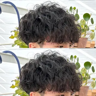 ショート パーマ メンズ YUIMARL/ HIROTOのヘアスタイル