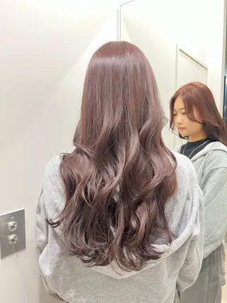 ロング カラー 佐藤カコ🎀艶髪/ アレンジ/レイヤーのヘアスタイル