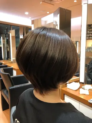 ショート 柴田 綺音のヘアスタイル