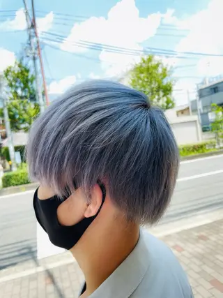 カラー メンズ 橋本 樹のヘアスタイル