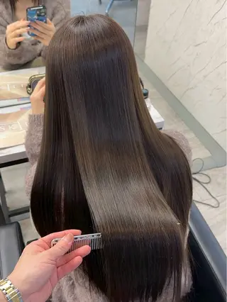 ロング 富田 妃花栞のヘアスタイル