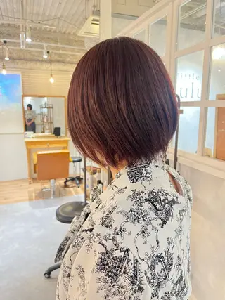 ショート カラー Saya/ショート/ ボブ/ 大阪/梅田のヘアスタイル