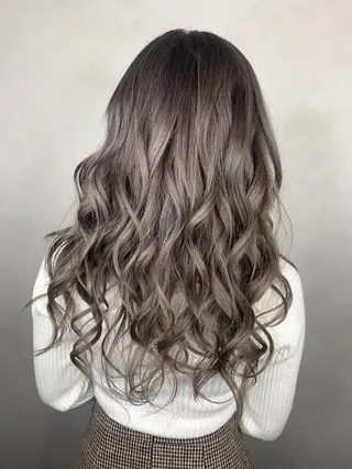 ロング カラー 中川歩 髪質改善 ツヤカラー【横浜】のヘアスタイル