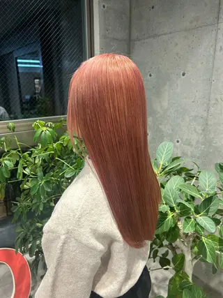 ロング カラー 🤡暖色レイヤー 🤡みさきのヘアスタイル