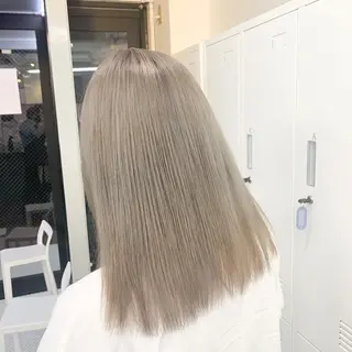 ロング カラー 赤みゼロ/透明感 カラー🌿KANTAのヘアスタイル