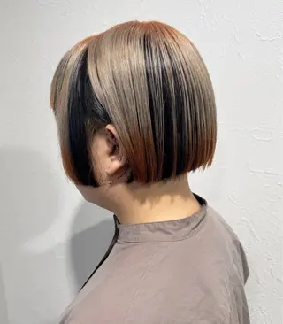 カラー ハイトーン/レイヤー /艶カラー🎀のヘアスタイル