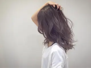 セミロング ロング カラー ハイトーン×髪質改善 KENTAのヘアスタイル