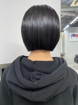 ショート 🧸艶々韓国ヘア 🧁mizunaのヘアスタイル