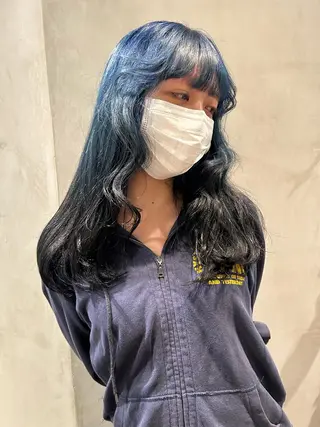 ロング カラー タナカ カナ🫧のヘアスタイル
