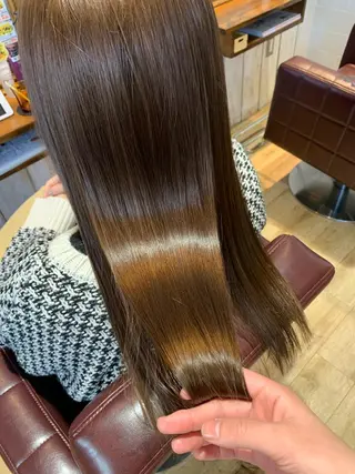 セミロング 髪質改善/美髪のプ口 中島みきのヘアスタイル