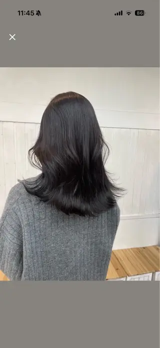 パーマ 盛れる艶カラー× レイヤーカット/咲来のヘアスタイル