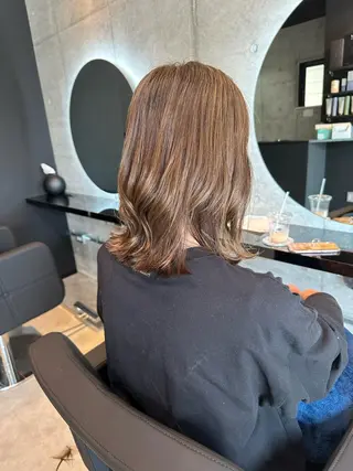 ミディアム 坂元 智信のヘアスタイル