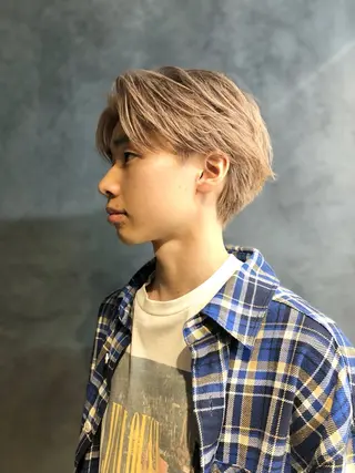 カラー ヘアアレンジ メンズ メンズ特化✂️栗原 侑也のヘアスタイル