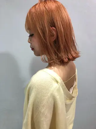 カラー 低ダメージパーマ ケアパーマ/武田明大のヘアスタイル