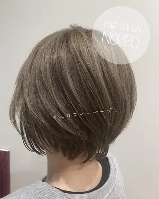 ショート カラー NOPPO 和泉市 美容室/奥村 飛鳥のヘアスタイル