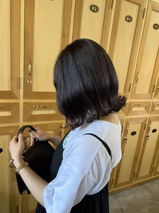 ミディアム カラー 【YUIMARL】 TATSUYAのヘアスタイル