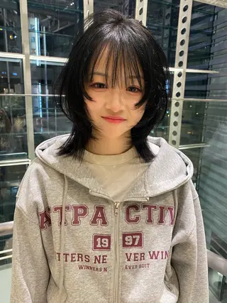 ミディアム カラー mai / linoah˚✧のヘアスタイル