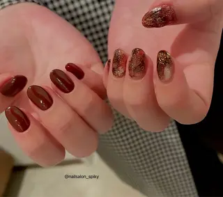 ネイル Spiky とうげ ふうかのネイルデザイン