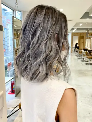 ミディアム カラー welring hair salonのヘアスタイル