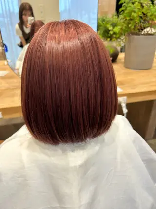 カラー 田所 あいのヘアスタイル