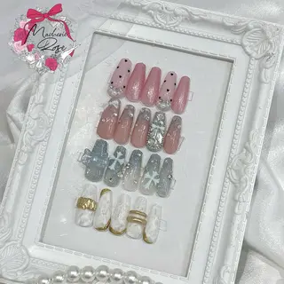 ネイル Macherie Rose Jrのネイルデザイン