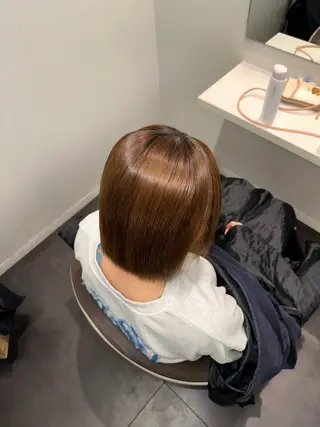 ミディアム 美髪特化✨ 伊織✨縮毛矯正✨のヘアスタイル