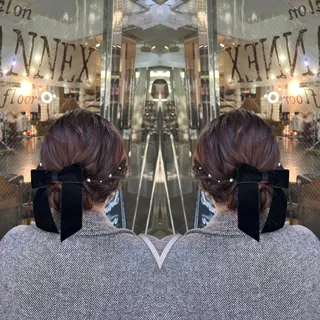 ヘアアレンジ ハイライト/レイヤー /ハイトーン/AOIのヘアスタイル