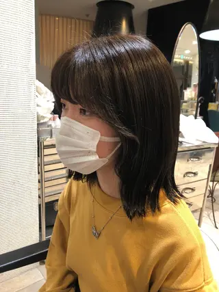 ミディアム カイ マコトのヘアスタイル