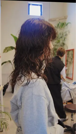 ロング パーマ ショート& パーマ　坂本のヘアスタイル