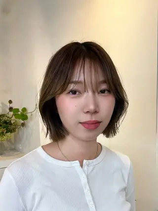 ミディアム 表参道/kozue/ 艶髪/髪質改善のヘアスタイル