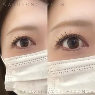 マツエク・マツパ MicoNoa Asamiのマツエク・マツパデザイン